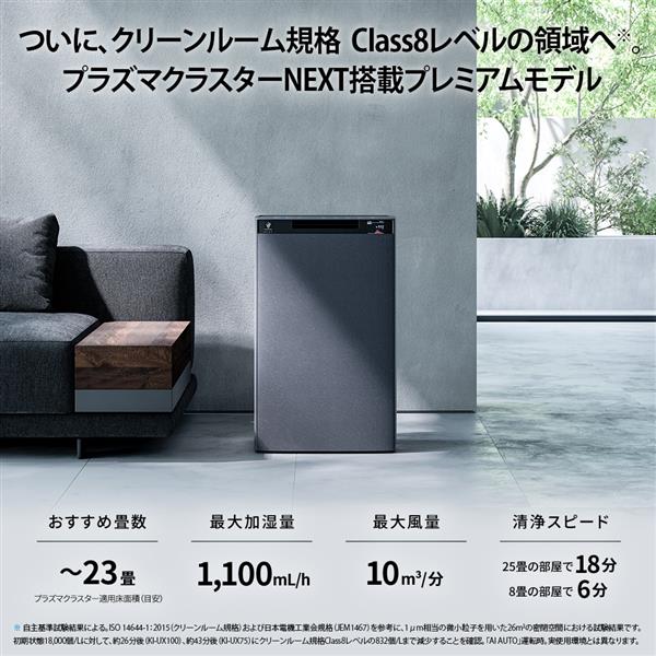 SHARP 加湿空気清浄機 KI-UX100-H