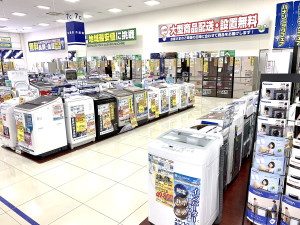 冷蔵庫・洗濯機コーナー