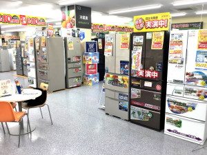 冷蔵庫コーナー