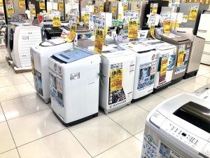 洗濯機コーナー