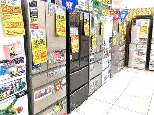 冷蔵庫コーナー