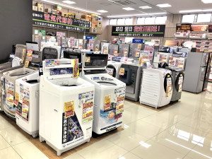 洗濯機コーナー