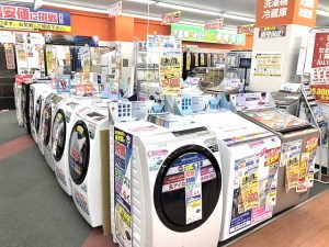 冷蔵庫・洗濯機コーナー