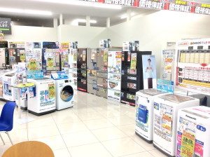 冷蔵庫・洗濯機コーナー