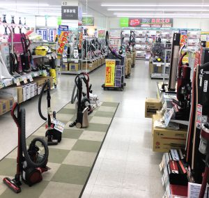 掃除機コーナー