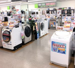 洗濯機コーナー