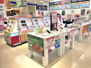 携帯電話コーナー