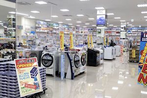 洗濯機コーナー