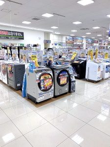 洗濯機コーナー