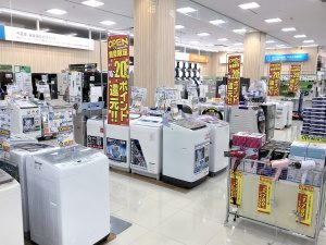 冷蔵庫・洗濯機コーナー