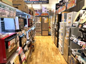 冷蔵庫・レンジコーナー