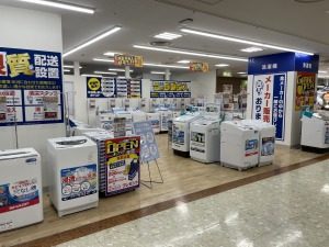 洗濯機コーナー
