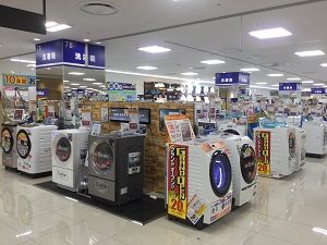 洗濯機　コーナー