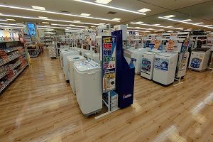 洗濯機コーナー