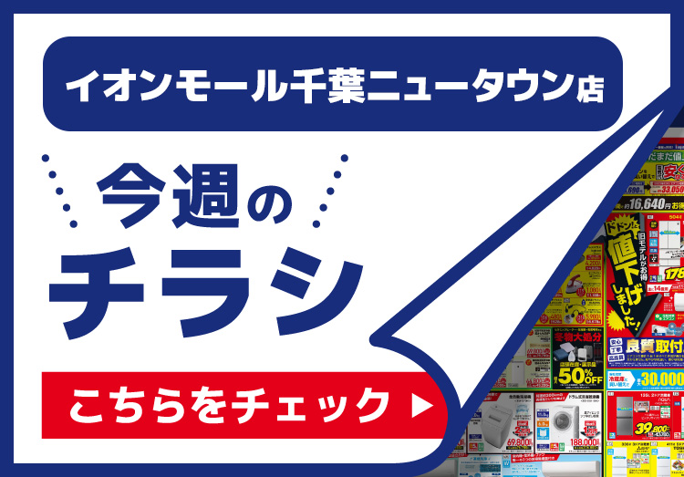 イオンモール千葉ニュータウン店のチラシ