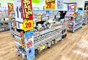 イヤホンコーナー