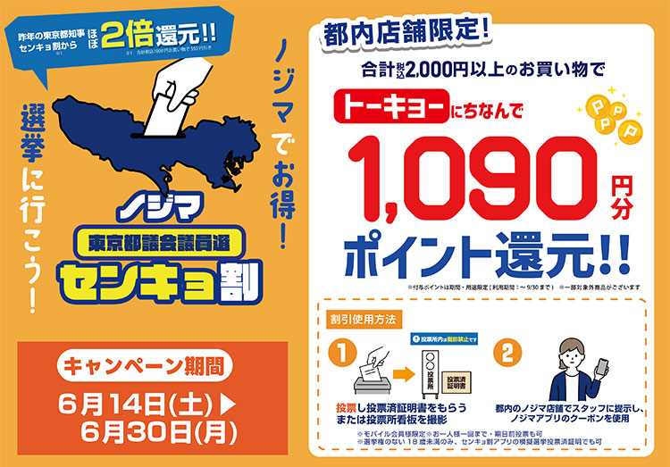 センキョ割2025｜東京都議会選