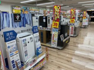 季節家電コーナー