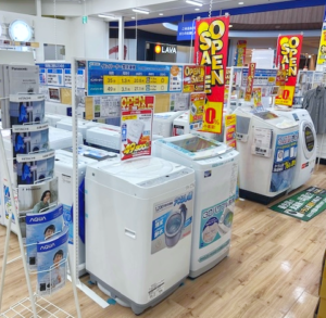 洗濯機コーナー
