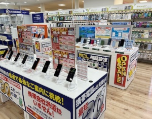 携帯電話コーナー