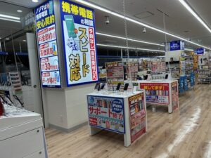 携帯電話コーナー