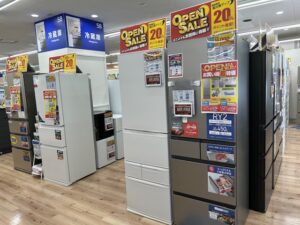 冷蔵庫コーナー