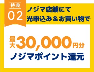 ノジマのお買い物で