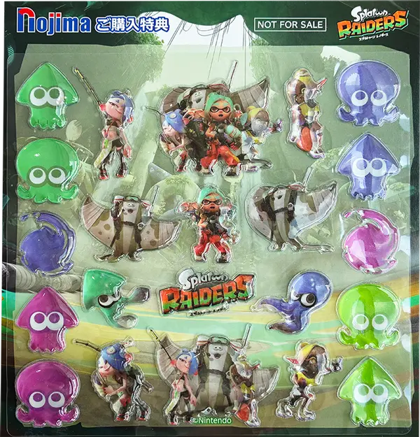 ノジマ限定特典ぷっくりシール付き】スプラトゥーン レイダース 予約