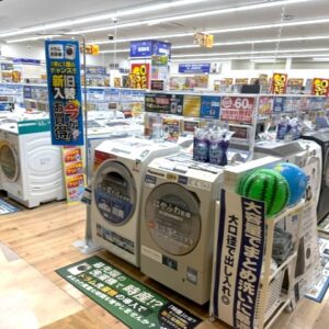 洗濯機コーナー