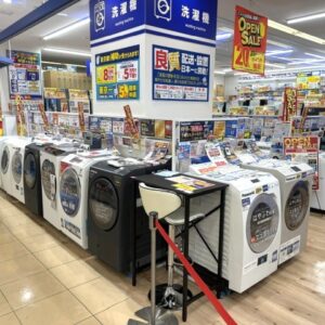 洗濯機コーナー